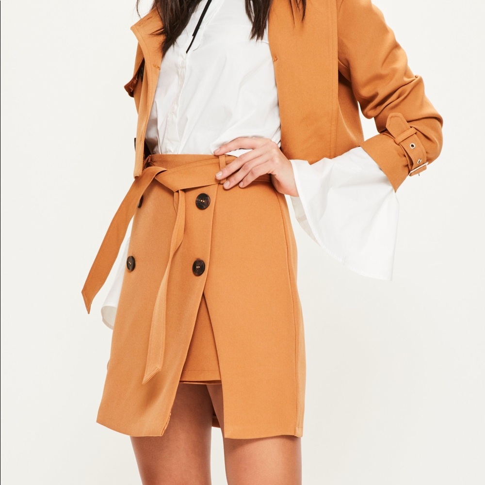 ISO MISSGUIDED Trench Mini Skirt 2 4